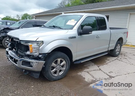 2018 Ford F-150 Xlt from USA, damaged, VIN 1FTEX1EP7JFD11176
